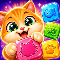 Icono de Cute Cats: Triple Tile Puzzle